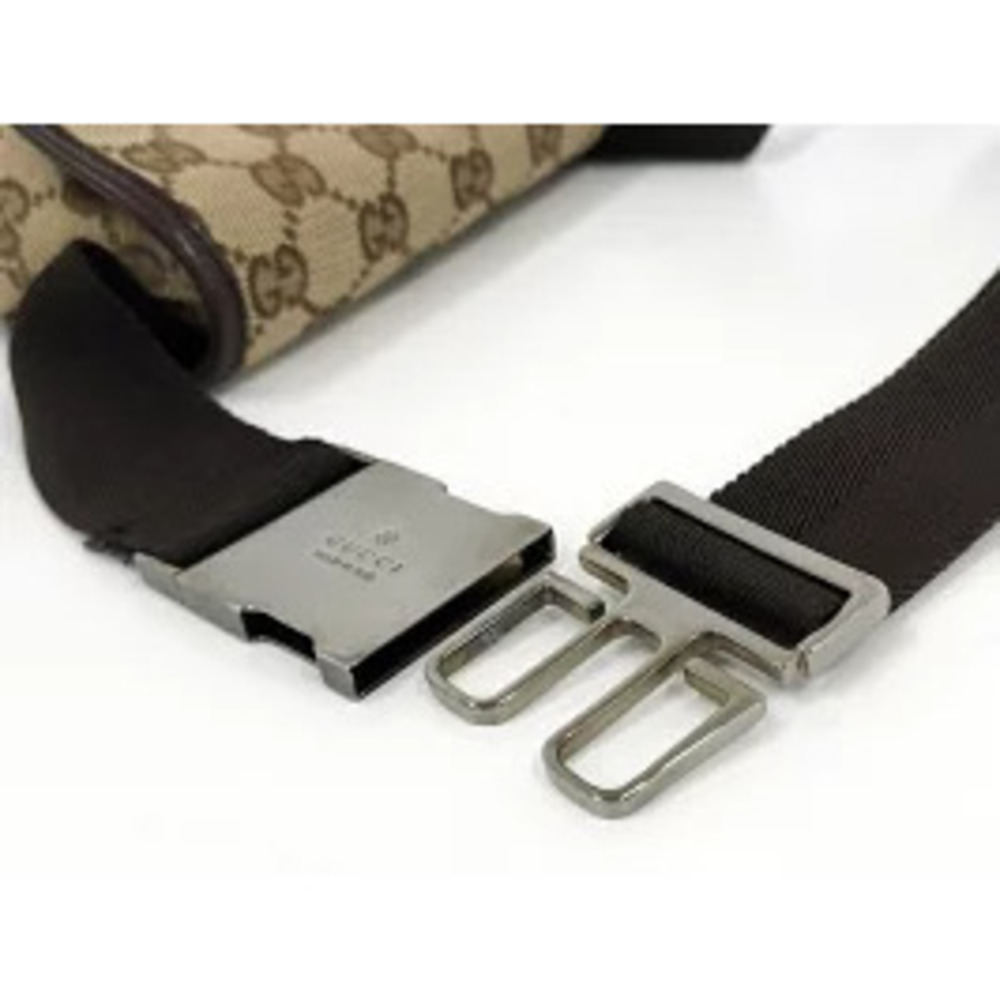 GUCCI waist bag GG canvas leather - Picture 7 of 9